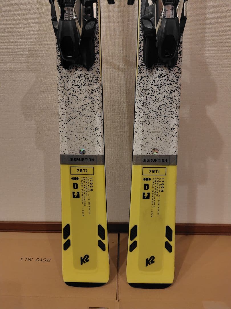 スキー板 K2 DISRUPTION 78Ti 純正ビンディング付 23モデル - メルカリ