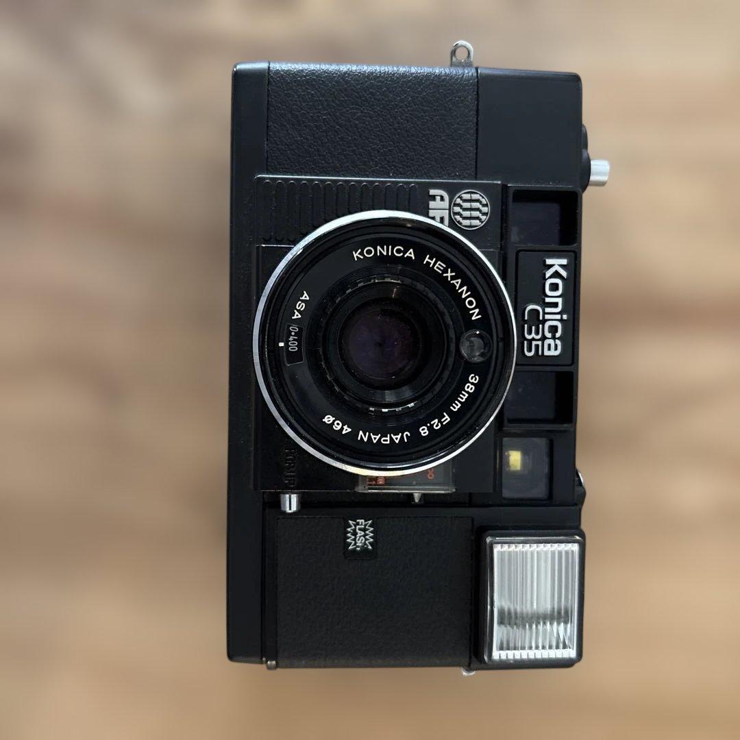 Konica C35 コンパクトフィルムカメラ 動作未確認 - メルカリ