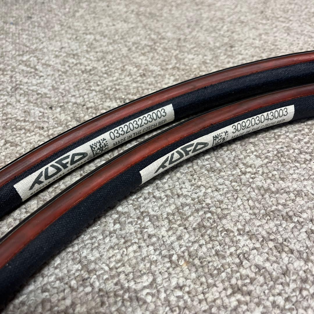 TUFO S33 PRO チューブラー タイヤ 21c 赤 2本 - メルカリ