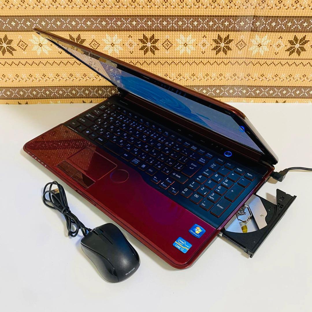 Y806 Fujitsuノートパソコン i7メモリ8G高速 Windows11 - メルカリ