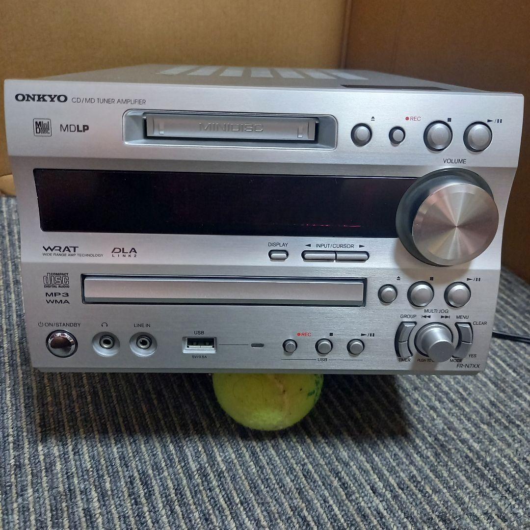 ONKYO FR-N7XX(E)(美品 完動品 ピックアップ交換、整備済) ONKYO（オンキヨー） ONKYO FR-N7XX 〓 12年14代目のオンキョーFR