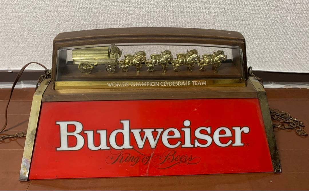 98 バドワイザー ビリヤード ランプ ガレージ ビンテージ 希少 - メルカリ