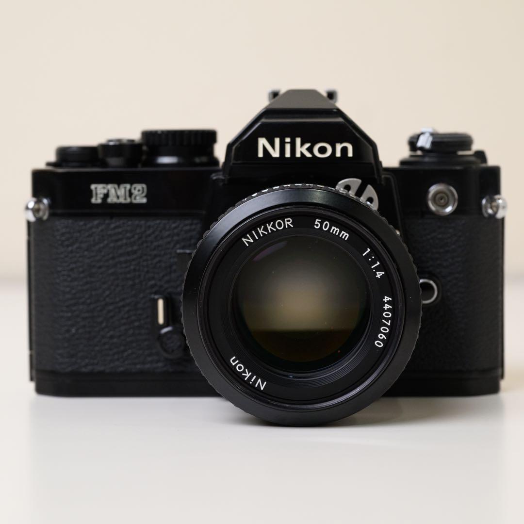Nikon FM2 ブラック NIKKOR 50mm f/1.4 カメラアーカイブ：ニコン New FM2 初心者におすすめのフィルムカメラ