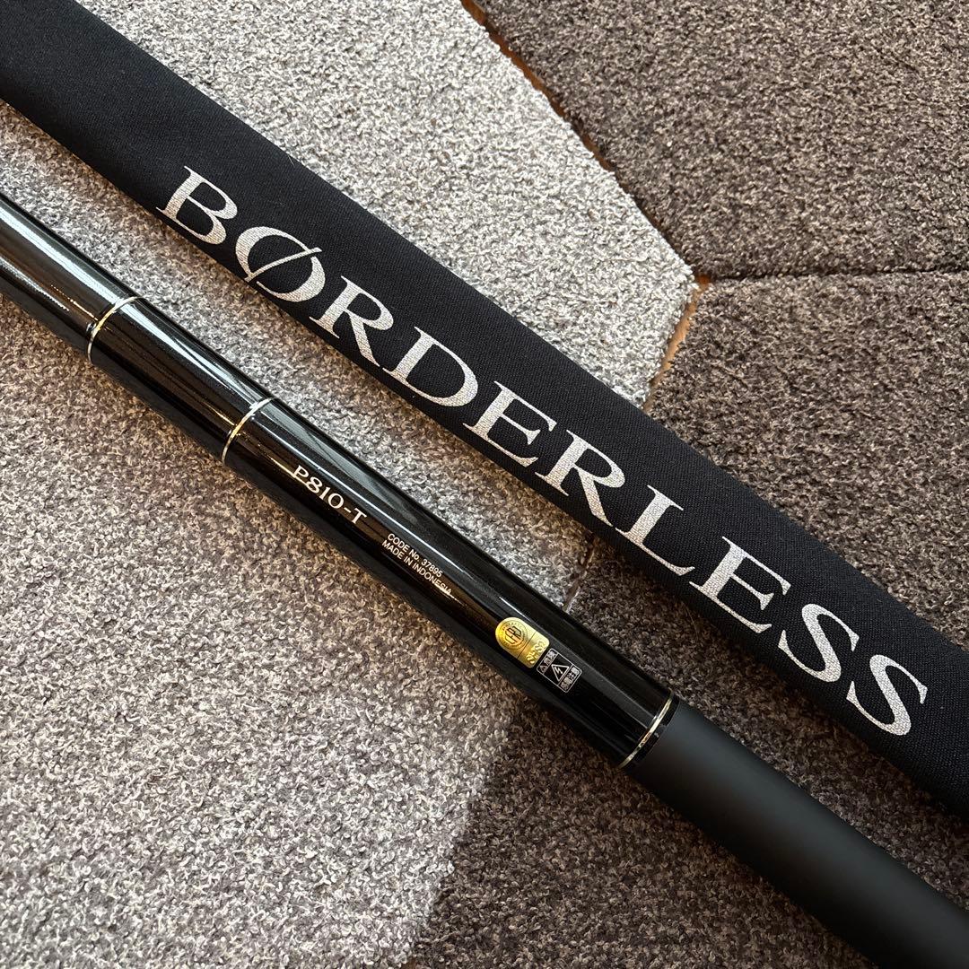 シマノ ボーダレス P810-T 釣竿 BORDERLESS のべ竿 - メルカリ