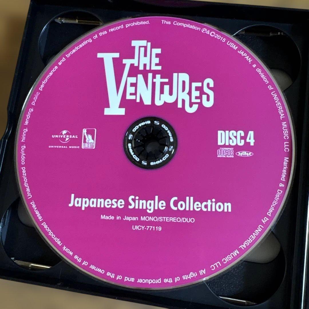 帯付きベンチャーズ ジャパニーズ・シングル・コレクション 5CD &CD-ROM
