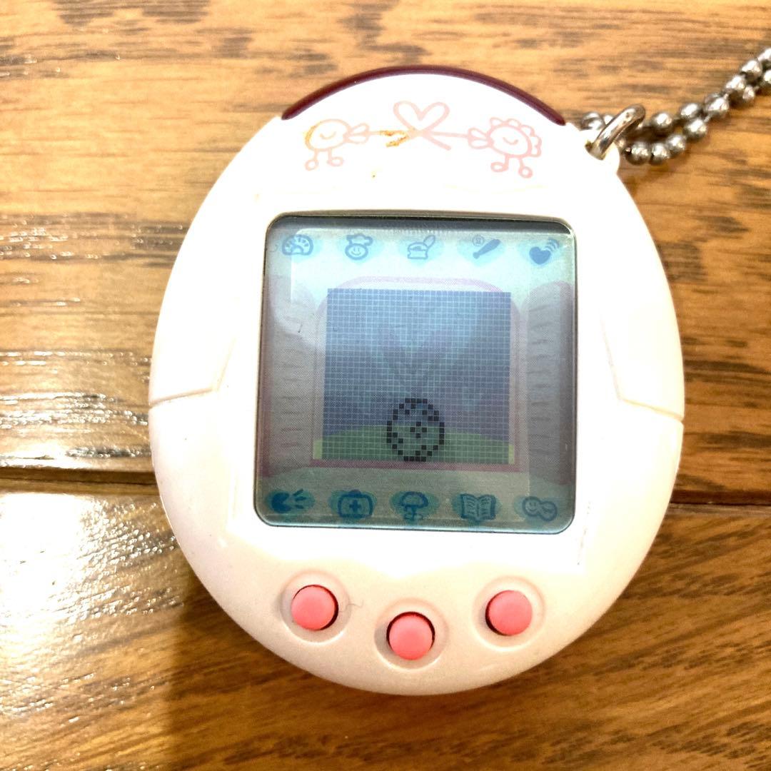 BANDAI バンダイ たまごっち 当時物 携帯ゲーム ホワイト 平成 希少 白