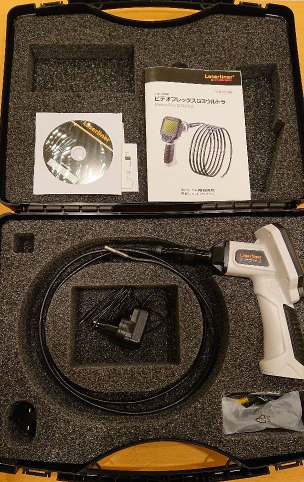 工業用内視鏡　ビデオフレックスG3 マイクロ 工業用内視鏡 | レーザーライナー(Laserliner)