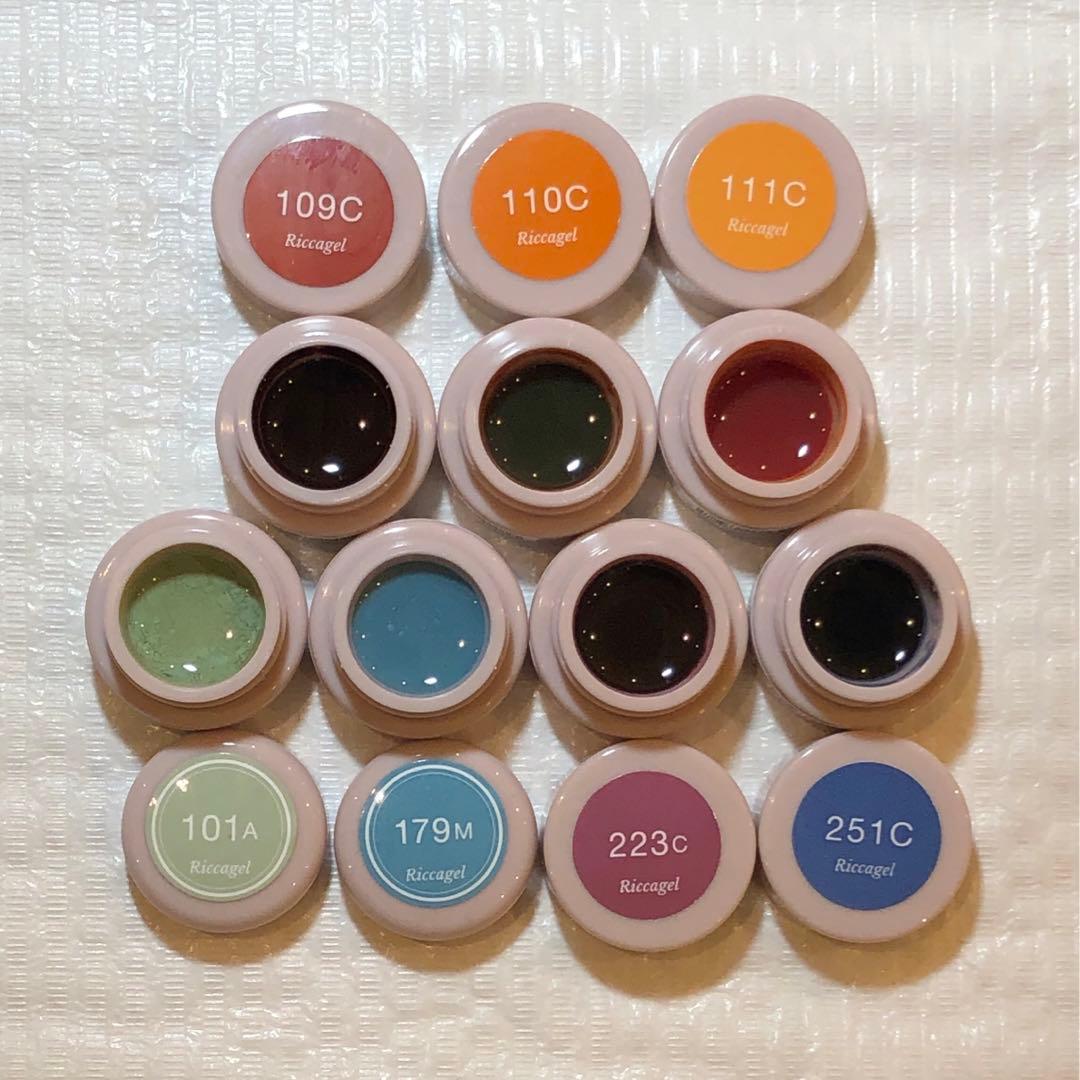 リッカジェル カラージェル 7点セット - メルカリ