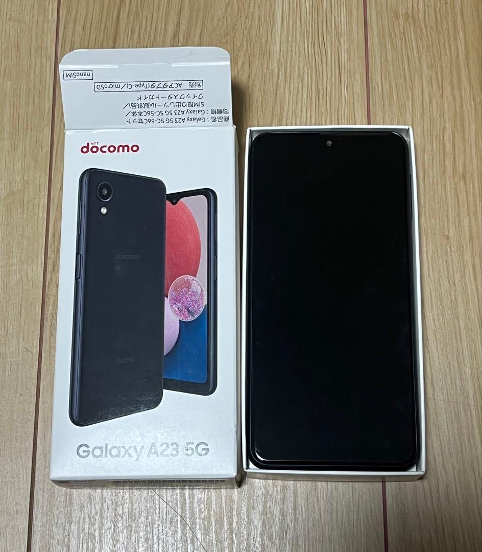 docomo Galaxy A23 5G 本体 SIMフリー docomo Galaxy A23 5G SC-56C [ホワイト] スマートフォン
