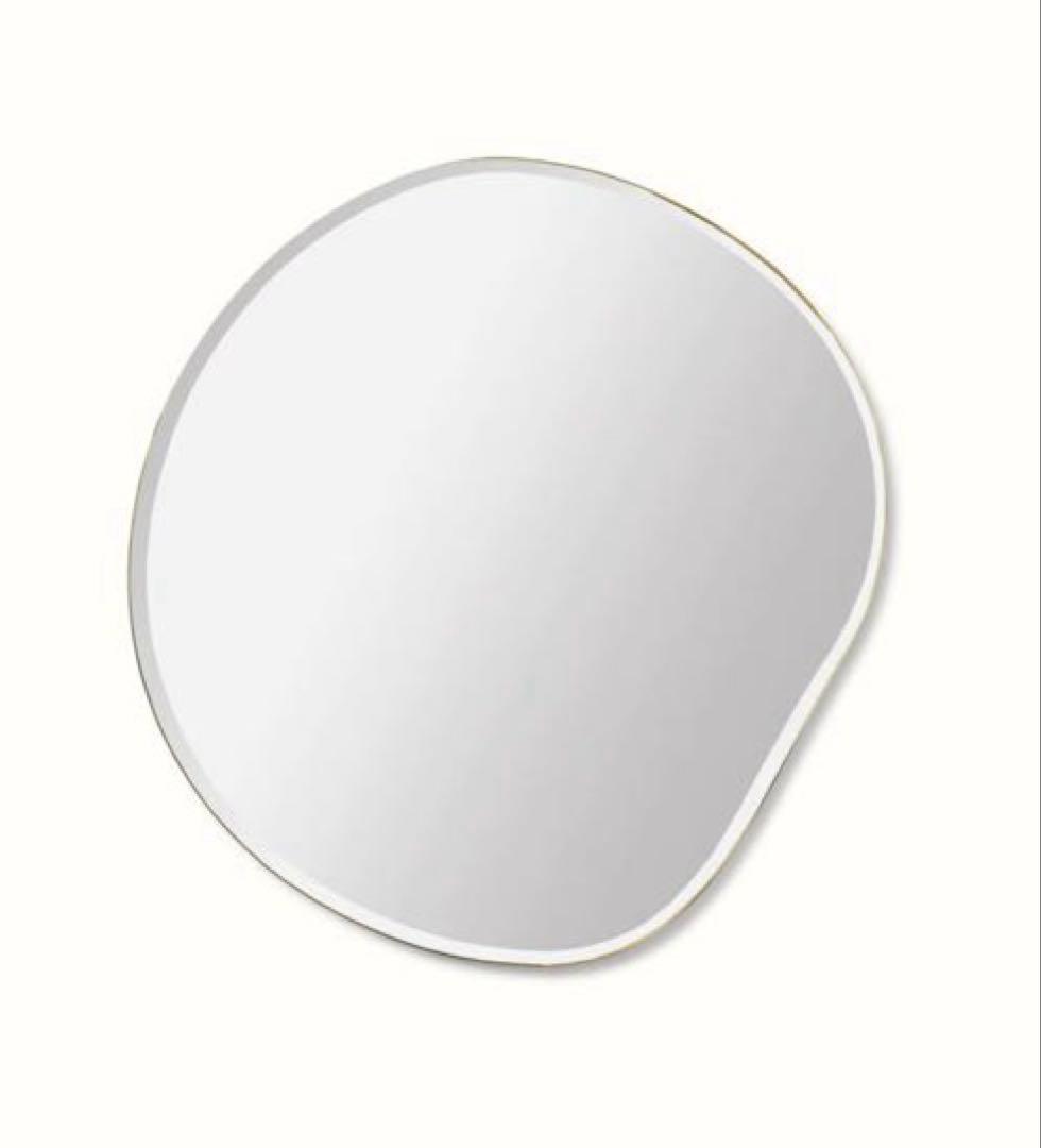ファームリビング Pond mirror オーガニックシェイプ 壁掛け鏡 お取り寄せ】Ferm Living (ファームリビング) Pond Mirror (ポンド