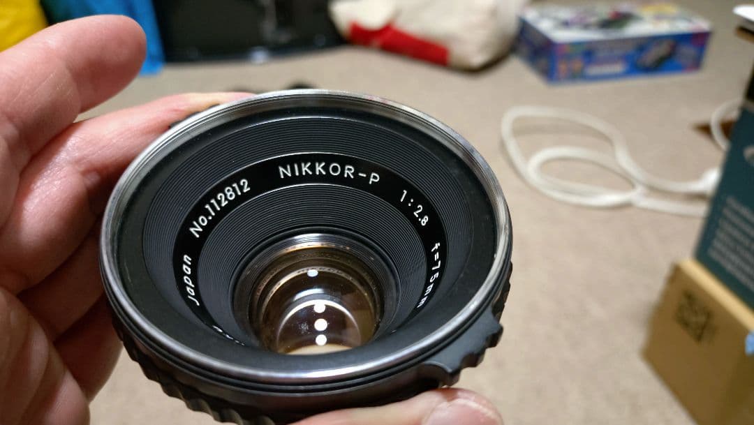 ゼンザブロニカ ジャンク品として 75ミリ 50ミリ レンズ付属 - メルカリ