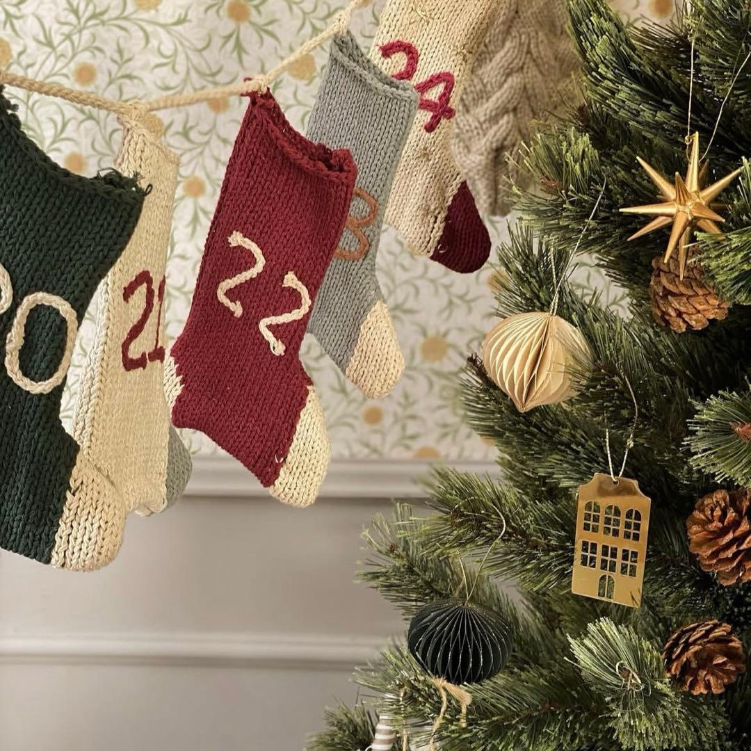 ZARA HOME アドベントカレンダー クリスマスストッキング - メルカリ