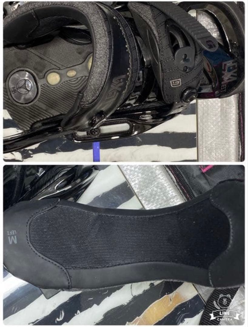 BURTON FEATHER 149cmセット2014年モデル - メルカリ