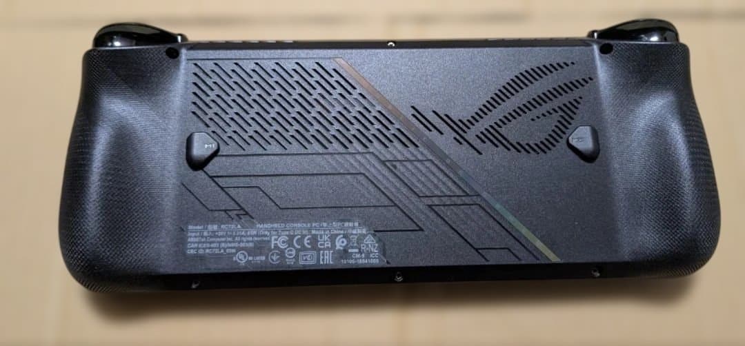 ROG Ally X ブラック ［RC72LA-Z1E24G1T］ 4tb換装 - メルカリ