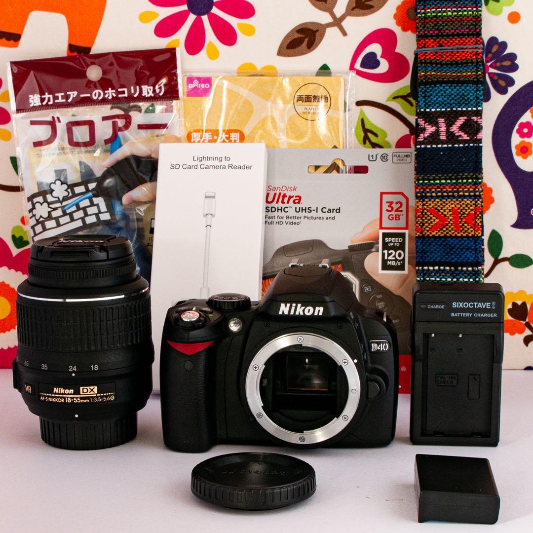 ❤️ニコンNikon D40❤️ iPhone転送❤️ショット数1561枚❤️ - メルカリ