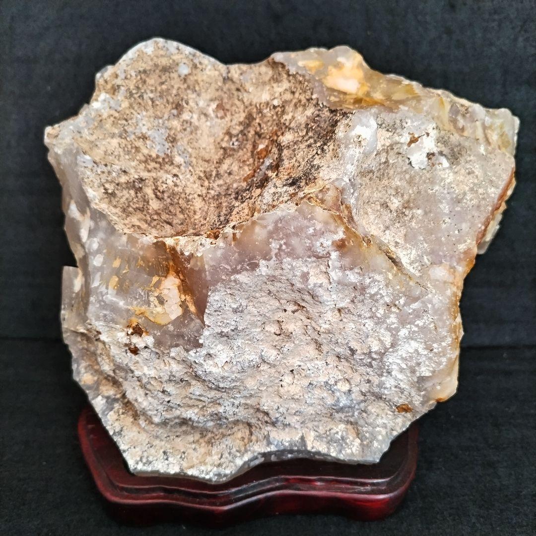 北海道 北見 幌別川 メノウ 瑪瑙 原石 4,3kg 水石 鑑賞石 - メルカリ