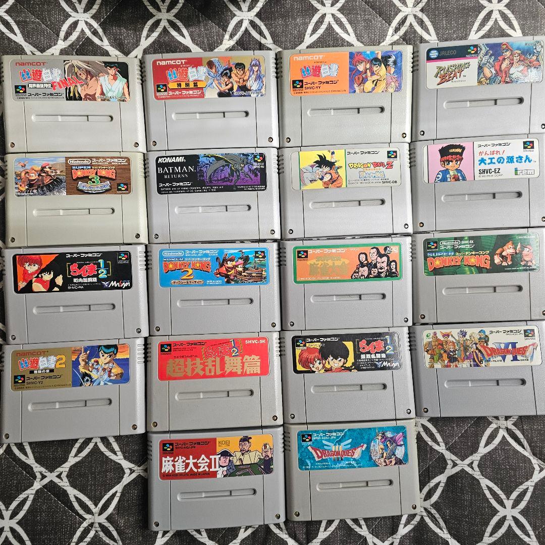 スーパーファミコンソフト まとめ 【説明文必読❗❗❗】 - メルカリ