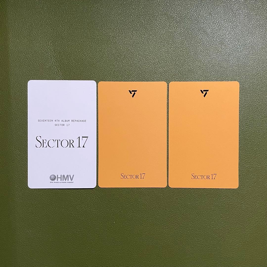 SEVENTEEN SECTOR 17 ウジ トレカ 3枚セット - メルカリ