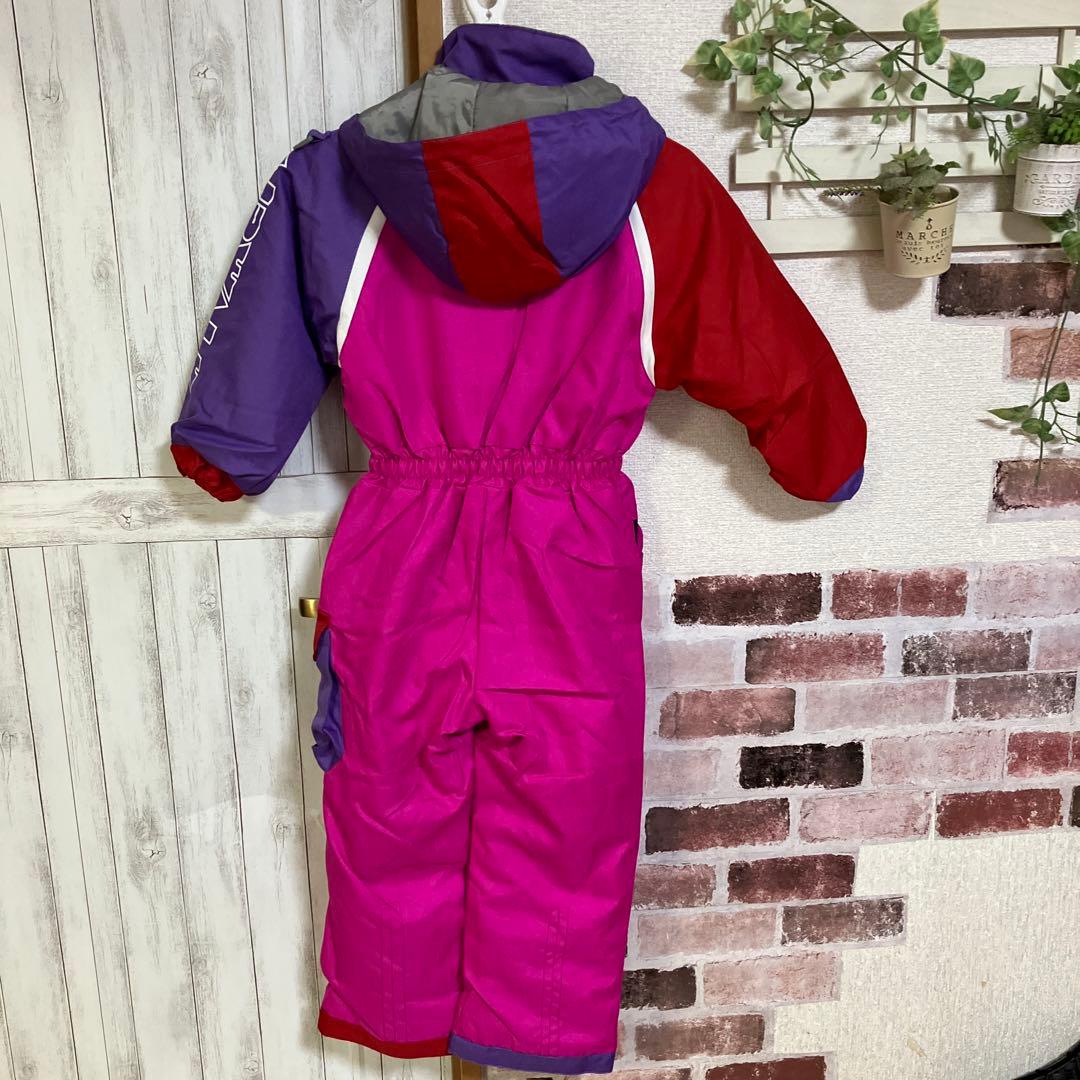 AIRWALK スキーウェア ジャンプスーツ スノーボードウェア ピンク 120
