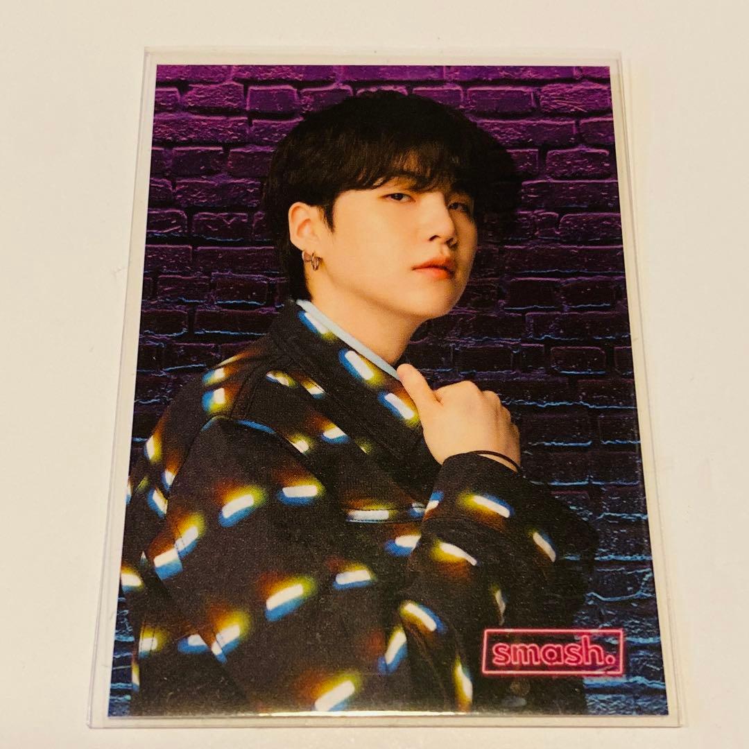 非売品 希少 BTS シュガ ユンギ smash cityトレカ ステッカー - メルカリ