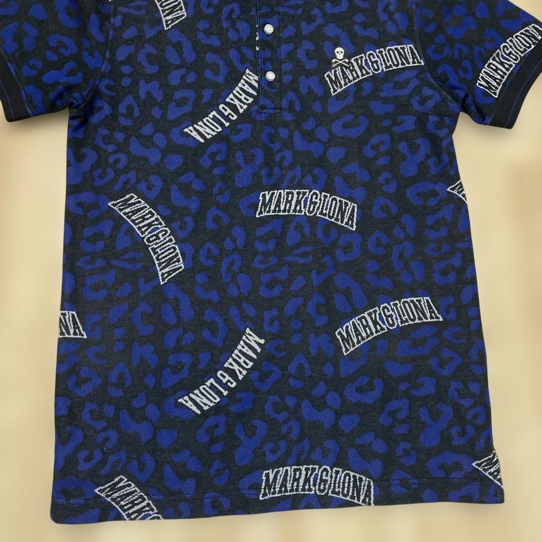 MARK & LONA レオパード柄 ポロシャツ Mサイズ - メルカリ