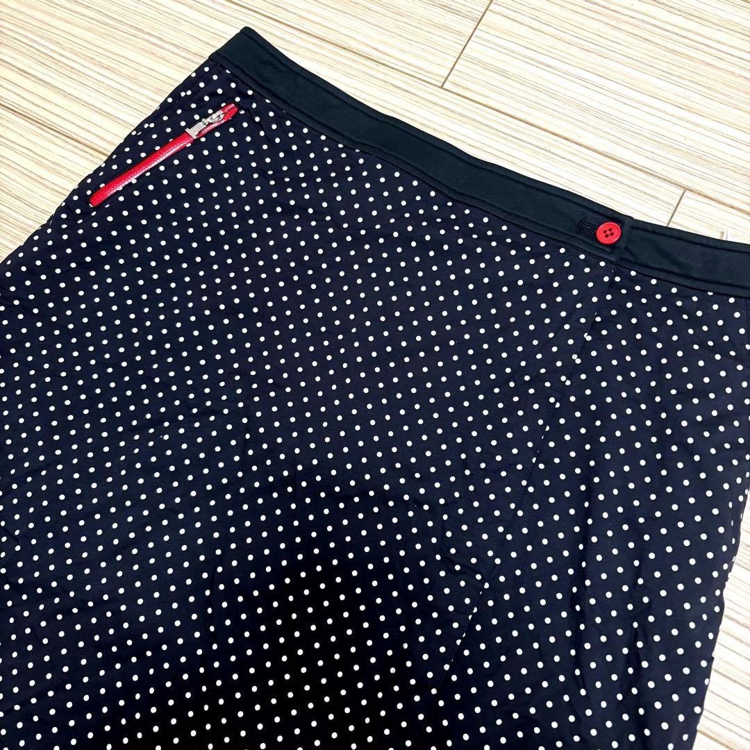 美品】LANVIN SPORT セットアップ 水玉 パーカー スカート