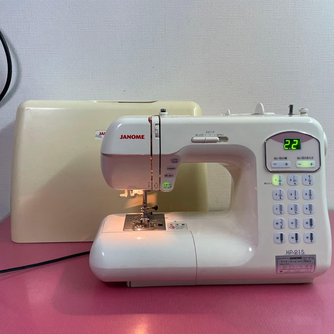 JANOME ジャノメ コンピュータミシン kp-215 動作確認済み 007 - メルカリ