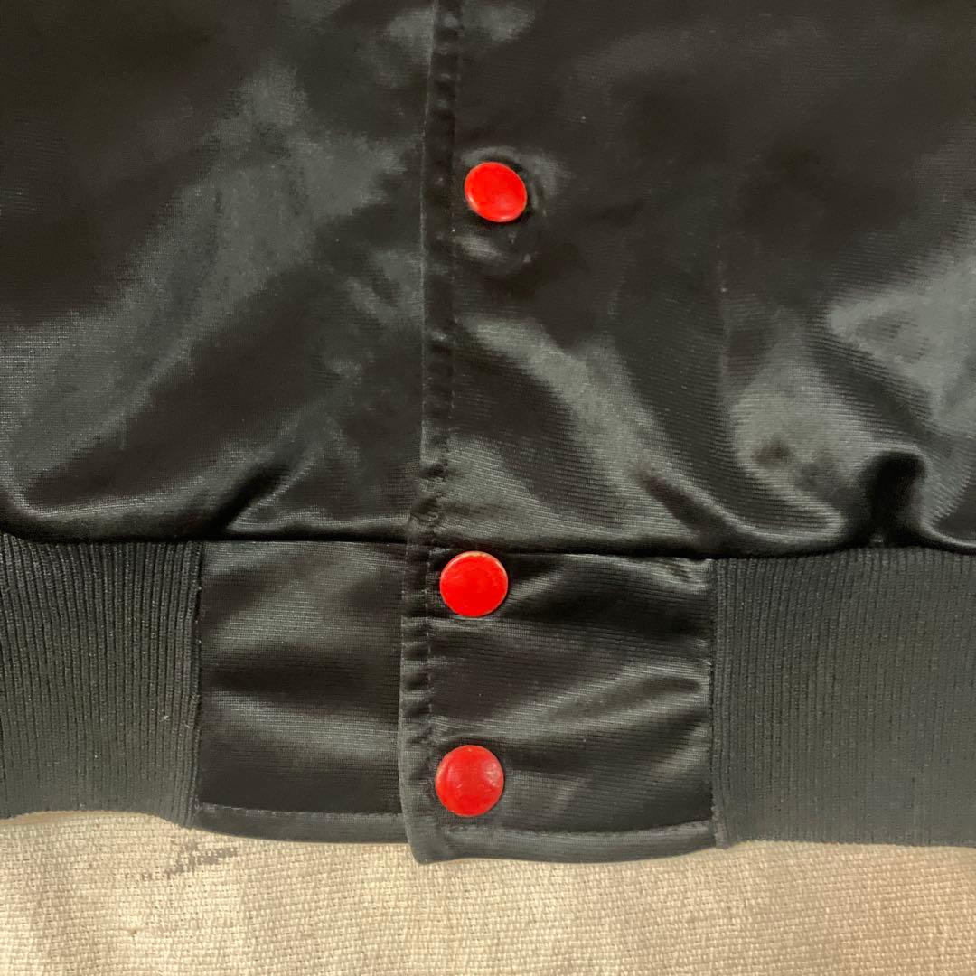 j31)美品オールドアディダスジャージ 80年代 スナップボタン 微裏起毛