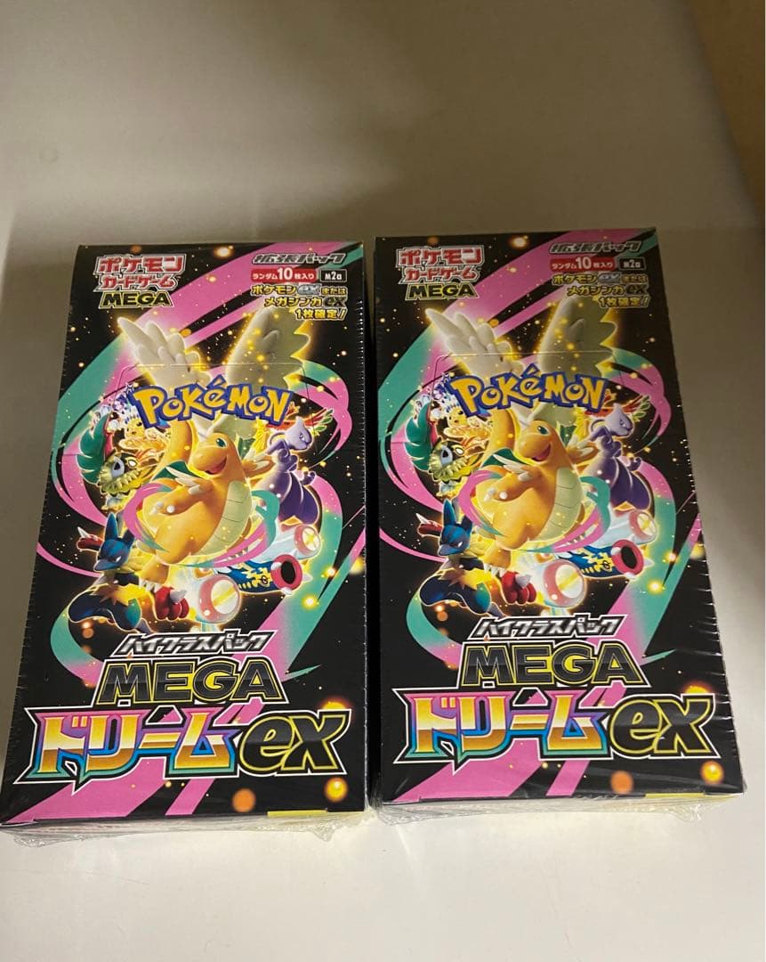 MEGAドリームex 2box シュリンク付き - メルカリ
