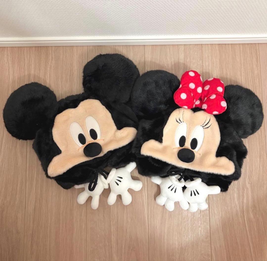 ディズニー ファンキャップ ミッキー ミニー 58cm セット タグ付き新品
