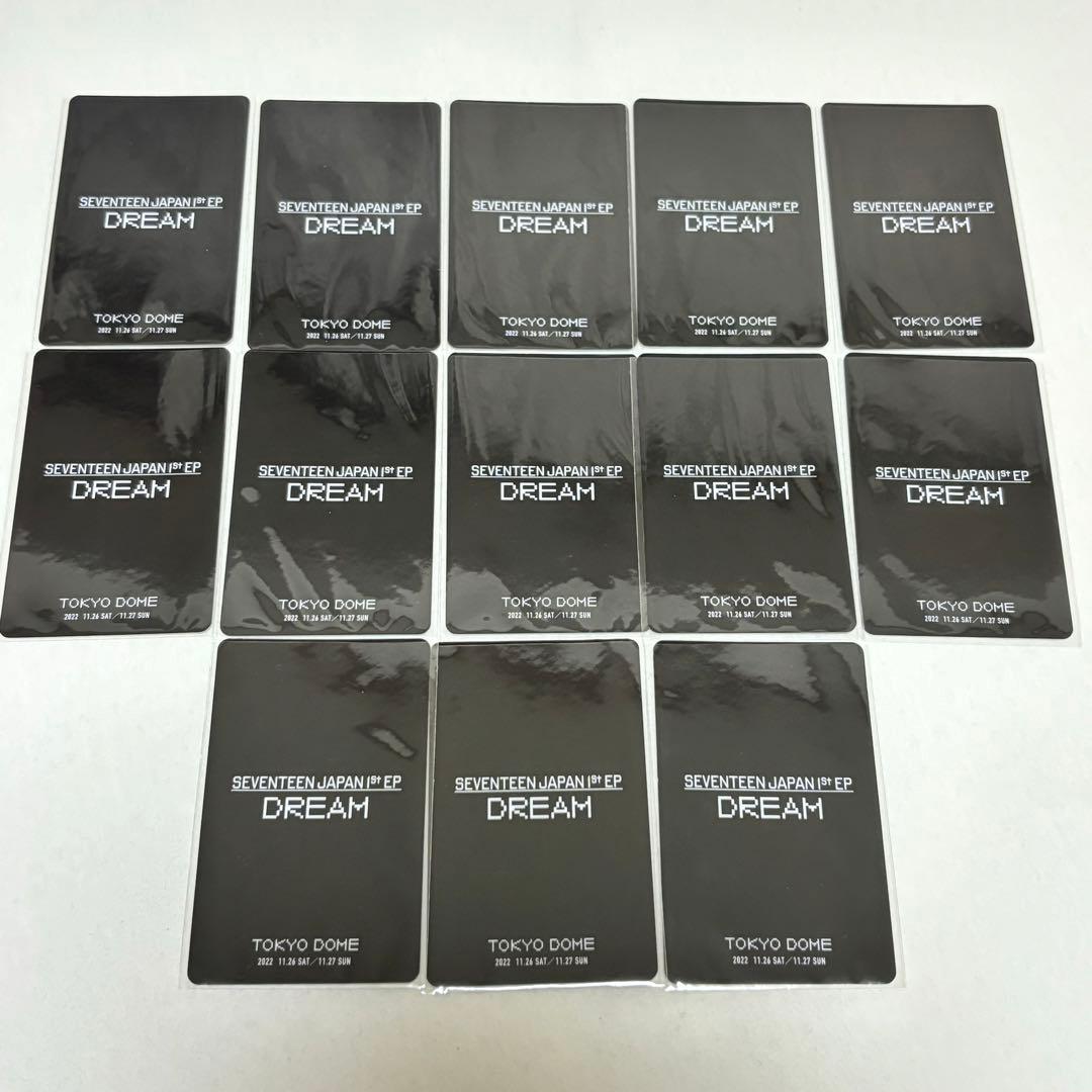 SEVENTEEN DREAM 東京ドーム 会場限定 トレカ - メルカリ