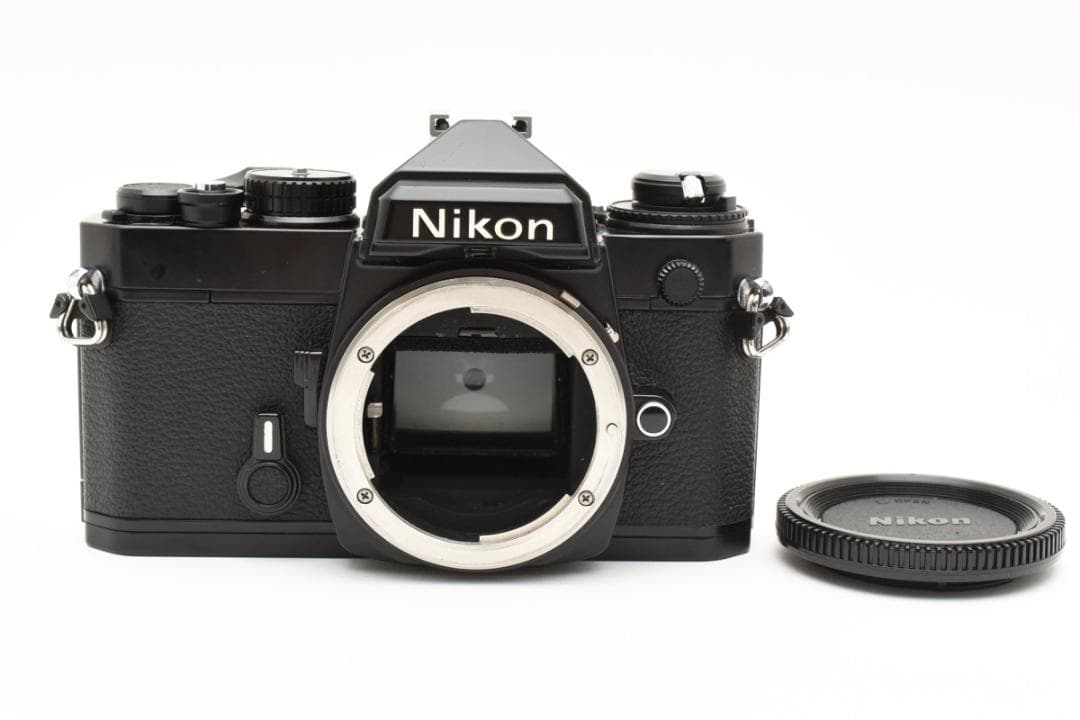 良品 NIKON FE ブラック　フィルムカメラ　モルト新品交換済 N M105 Nikon FE フィルムカメラ修理 | 東京カメラリペア