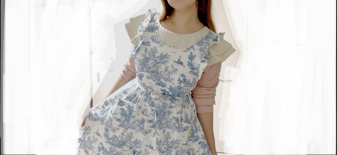 韓国】チャングム風エプロン