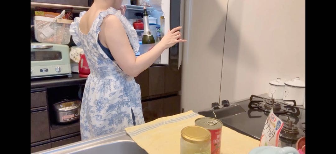 韓国】チャングム風エプロン