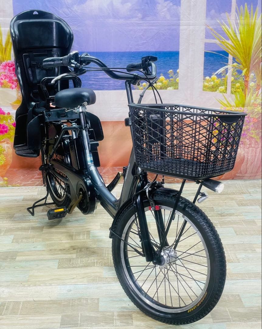 ギュットアニーズ⭐️16AH！パナソニック子供乗せ電動アシスト自転車