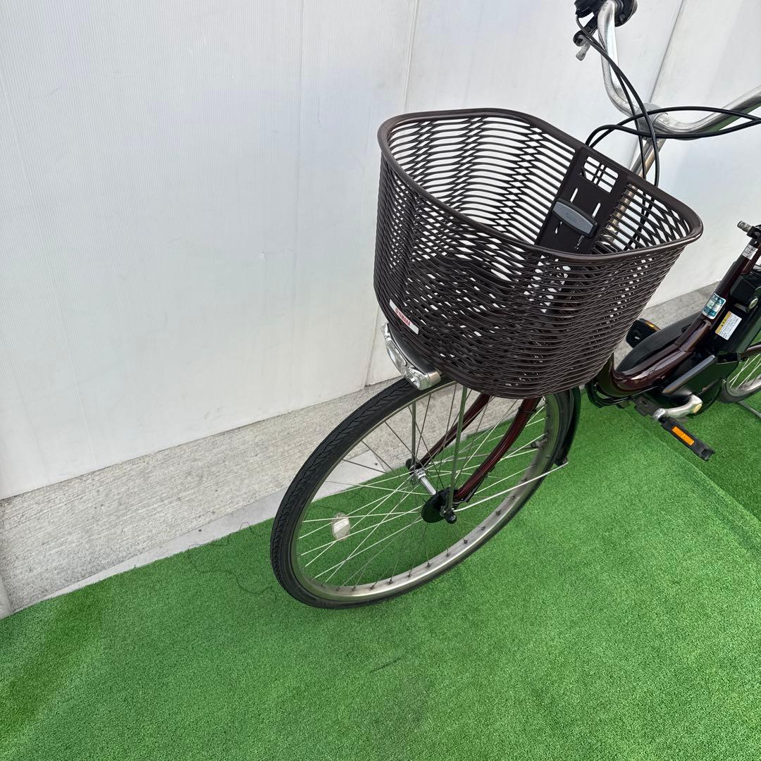 YAMAHAヤマハ電動アシスト自転車24インチ 12.3Ah ブラウン