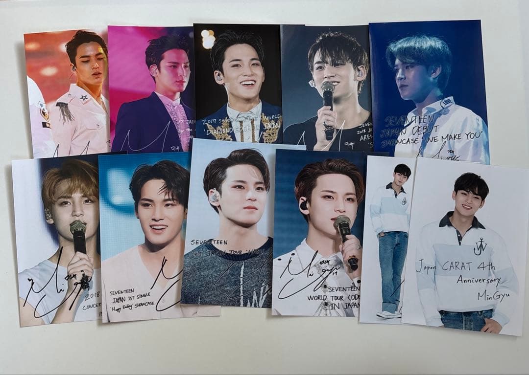 SEVENTEENミンギュローソンプリントL判まとめ売り 写真 - メルカリ