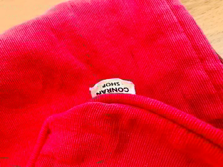 激レア コラボ！コンランショップクッション 同素材 トラセリア