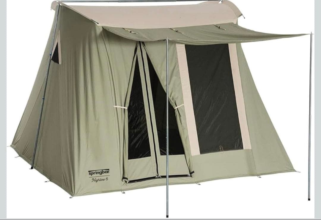 ②スプリングバーテント:ハイライン6/カーカムス(ポールのみ) Amazon.co.jp: Kirkham's（カーカムス） ハイライン 6 スプリングバー