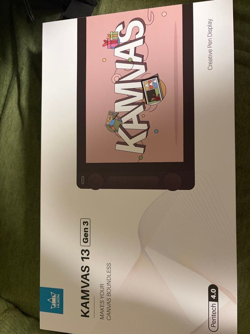 【中古】KAMVAS 13 Gen 3 液晶ペンタブレット本体 Amazon | HUION 液タブ 液晶タブレット Kamvas 13（Gen 3） 13.3型