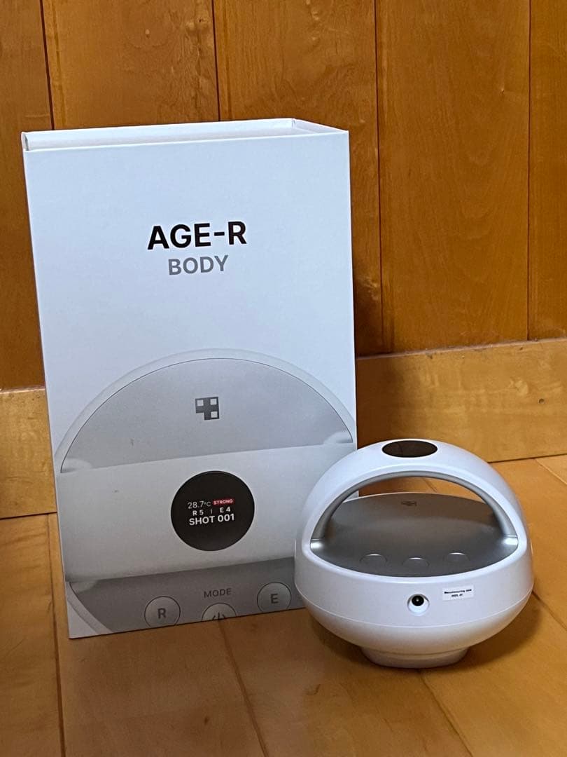 【限定タイムセール‼】AGE-R BODY 美容家電 ホワイト 楽天市場】【公式正品】AGE-R ボディショット（ メディキューブ