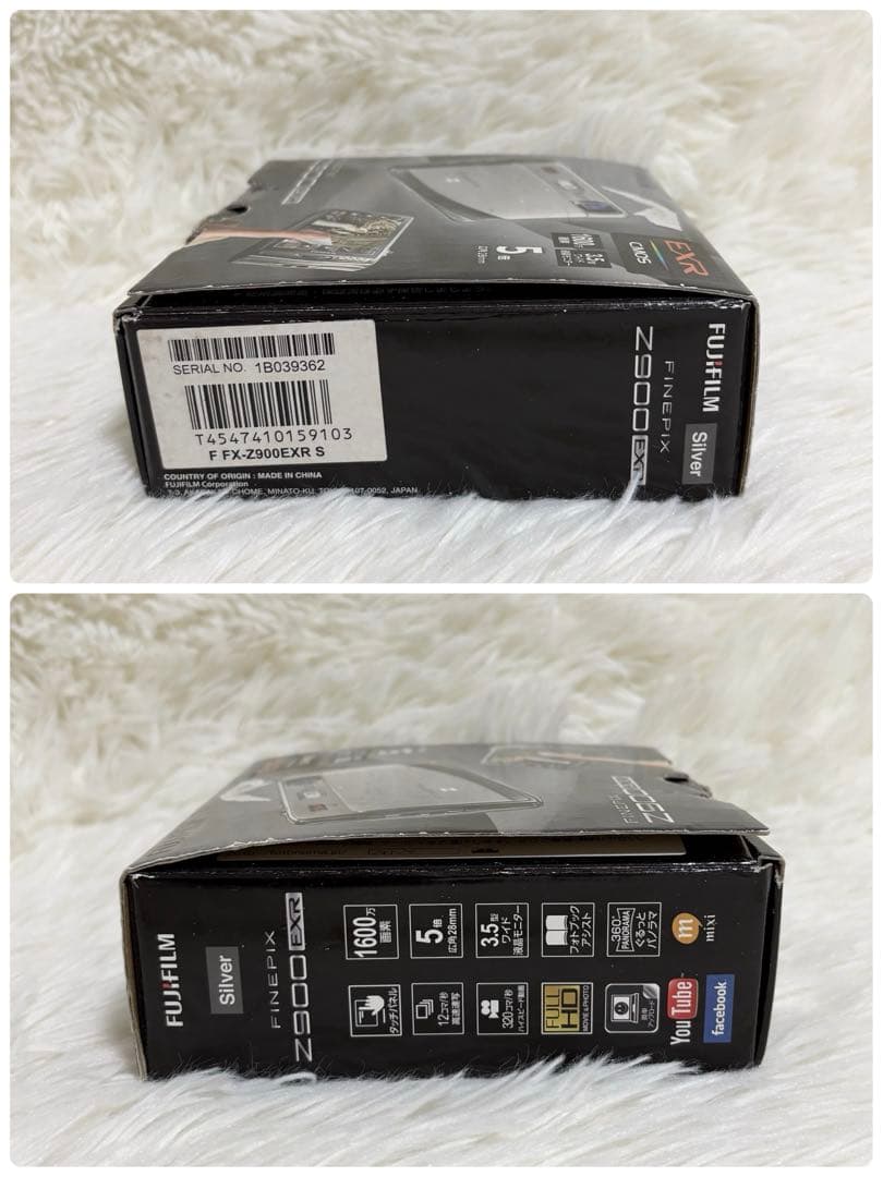 希少・箱付き】FUJIFILM FINEPIX Z900EXR シルバー - メルカリ