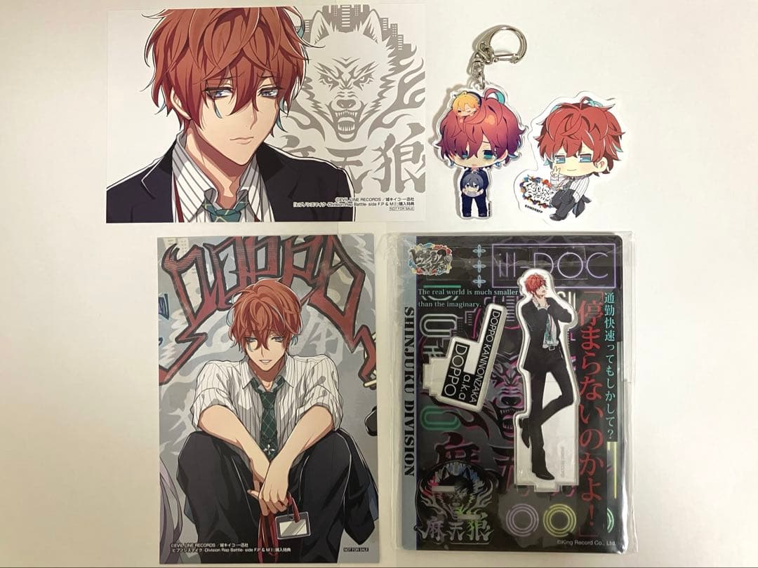 ヒプノシスマイク 観音坂独歩 漫画特典ポストカード含む5点まとめ売り