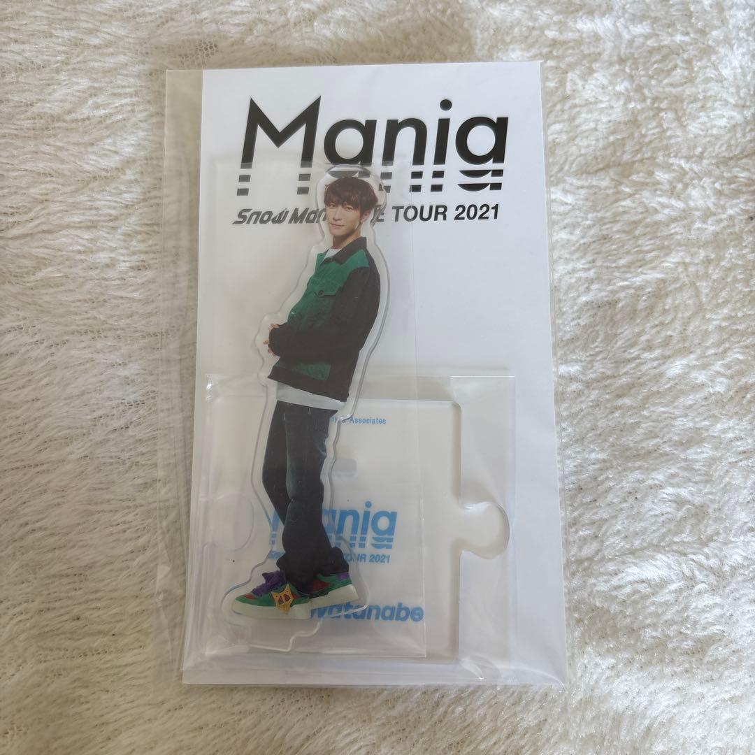 Snow Man Mania TOUR 2021 渡辺翔太 アクリルスタンド - メルカリ