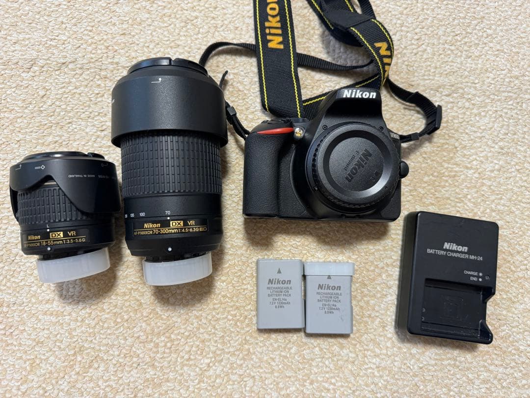 タイムセール！Nikonカメラ　D5600 Amazon.com : Nikon D5600 DSLR Camera with 18-140mm Lens (1577) +