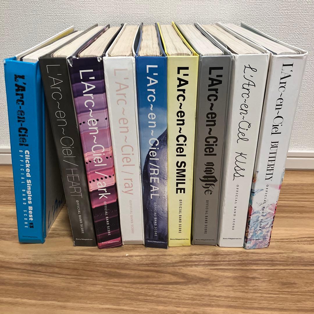 L'Arc-en-Ciel オフィシャルバンドスコア全冊セット - メルカリ