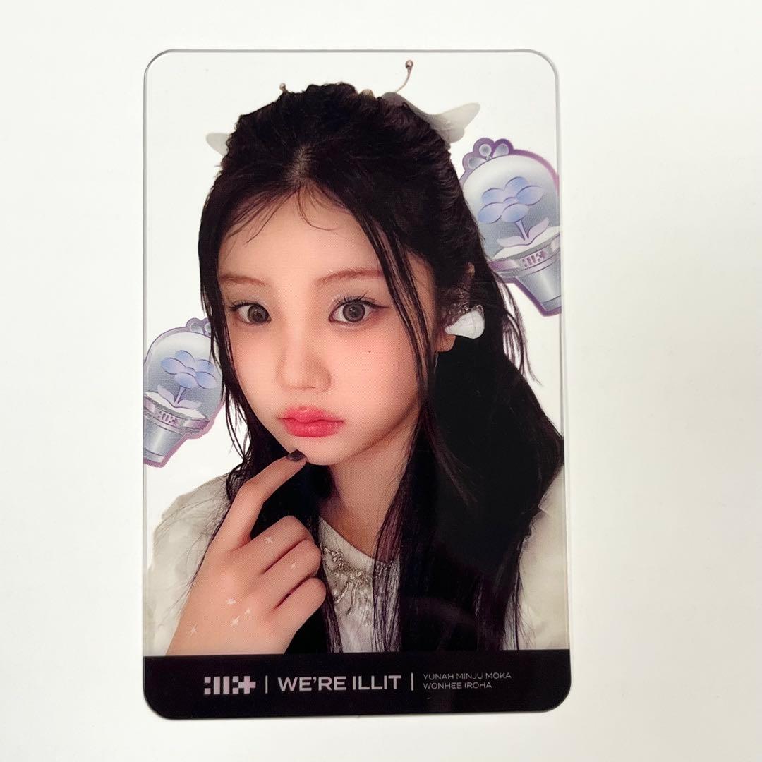 ILLIT Qoo10アルバム特典クリアトレカ ウォンヒ - メルカリ
