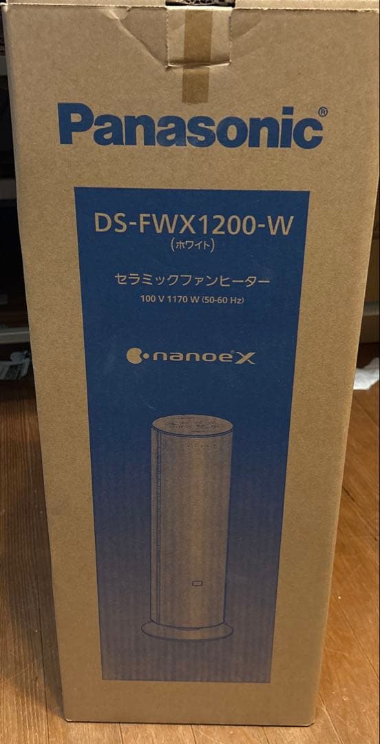 Panasonic DS-FWX1200-W セラミックファンヒーター DS-FWX1200-W パナソニック セラミックヒーター Panasonic セラミック
