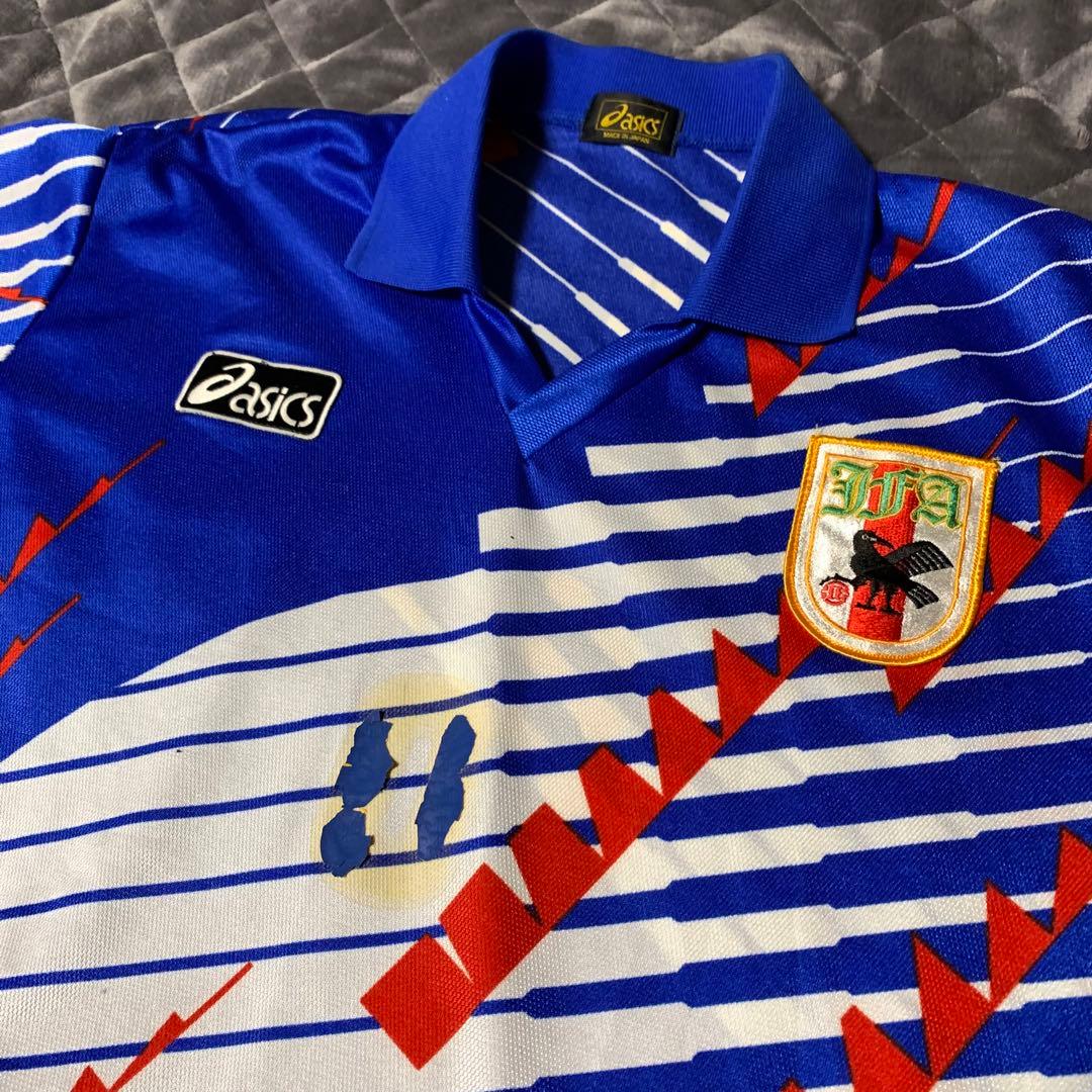 激レア❗️サッカー日本代表ユニフォーム 94年 ドーハの悲劇 - メルカリ