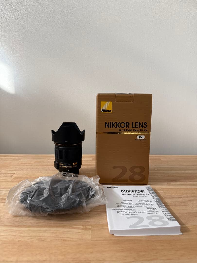 ニコン ニッコールレンズ AF-S NIKKOR 28mm f/1.8G カメラレンズ AF-S NIKKOR 28mm f/1.8G NIKKOR（ニッコール） ブラック